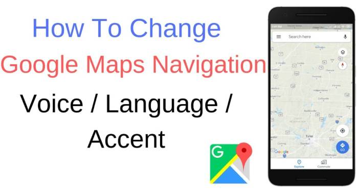 How To Change The Google Maps Voice